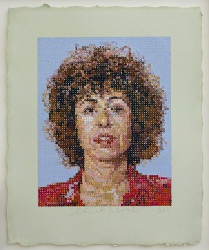 Linda van Chuck Close, Afdruk te koop op Singulart