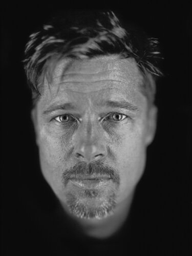 Untitled (Brad) van Chuck Close, Afdruk te koop op Singulart