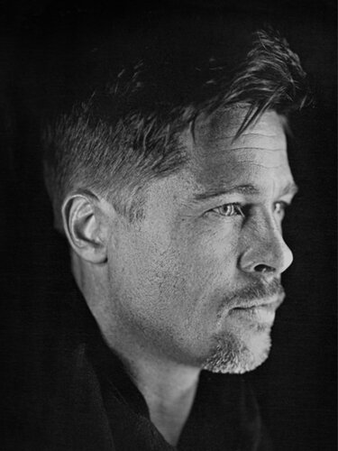 Untitled (Brad) van Chuck Close, Afdruk te koop op Singulart