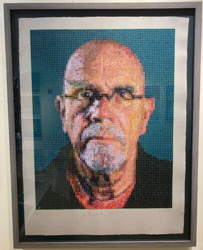 Self Portrait van Chuck Close, Afdruk te koop op Singulart