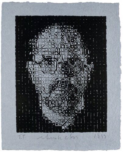 Self Portrait #1 van Chuck Close, Afdruk te koop op Singulart