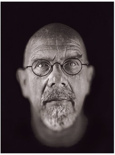 Self Portrait III van Chuck Close, Afdruk te koop op Singulart