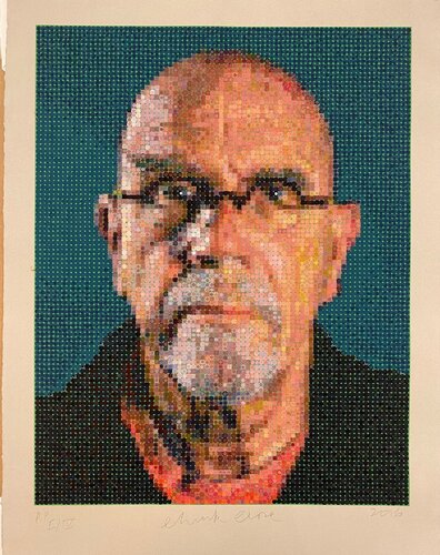 Self Portrait van Chuck Close, Afdruk te koop op Singulart