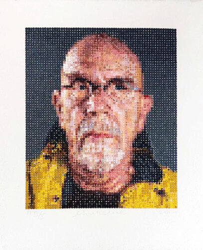 Self Portrait (1) van Chuck Close, Afdruk te koop op Singulart