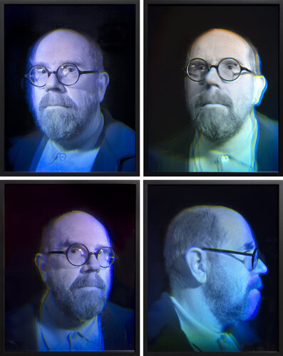 Self Portrait van Chuck Close, Andere media te koop op Singulart