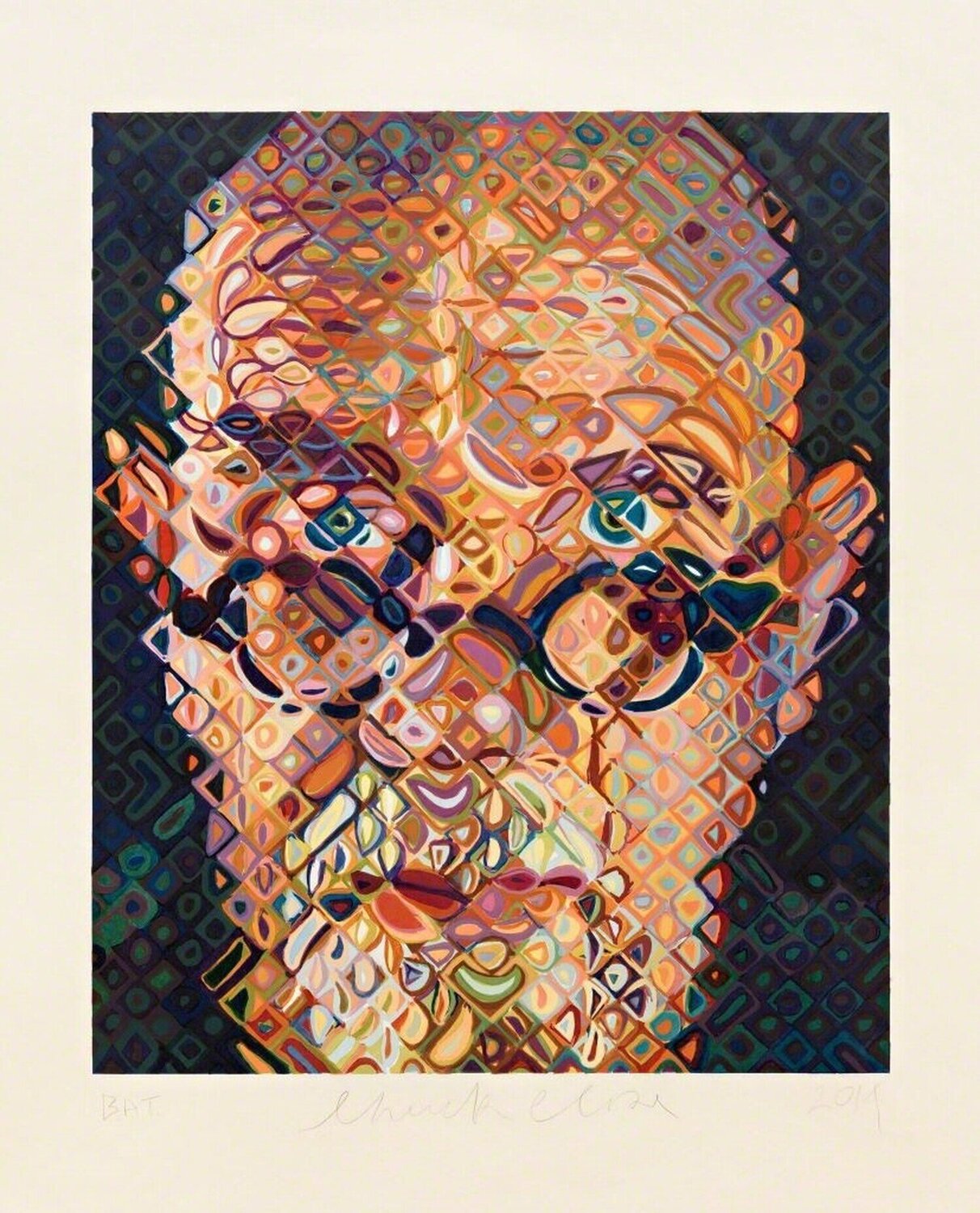 Self-Portrait Chuck Close