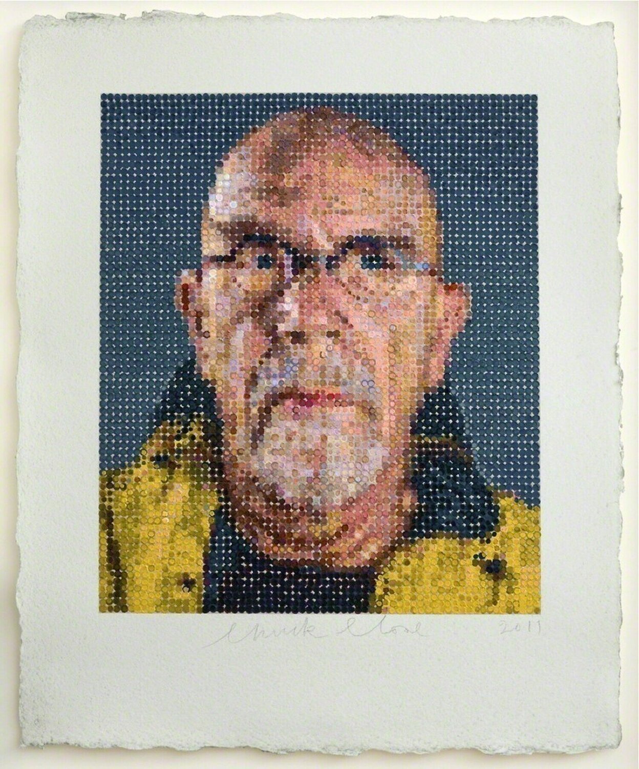 Self-Portrait Chuck Close