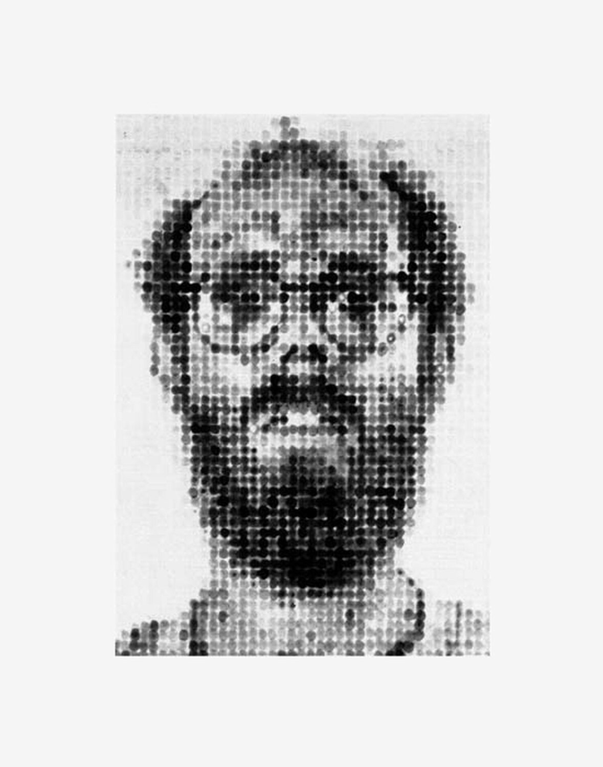 Self-Portrait Chuck Close