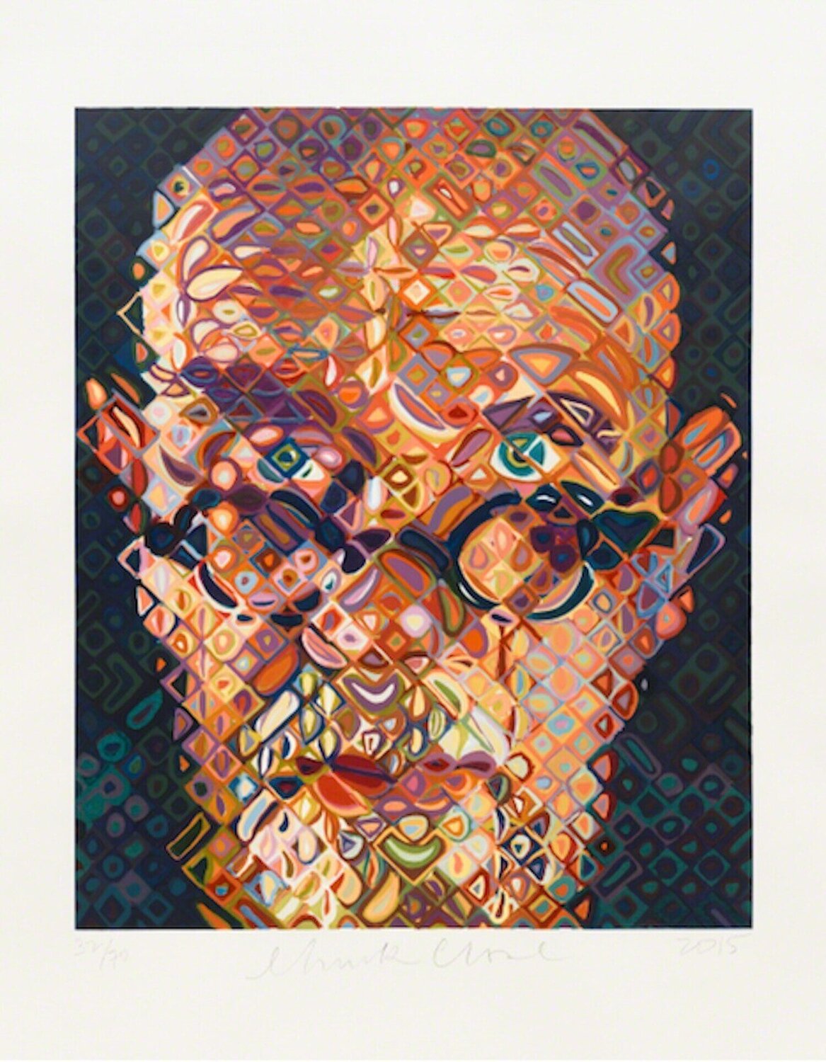 Self-Portrait Chuck Close
