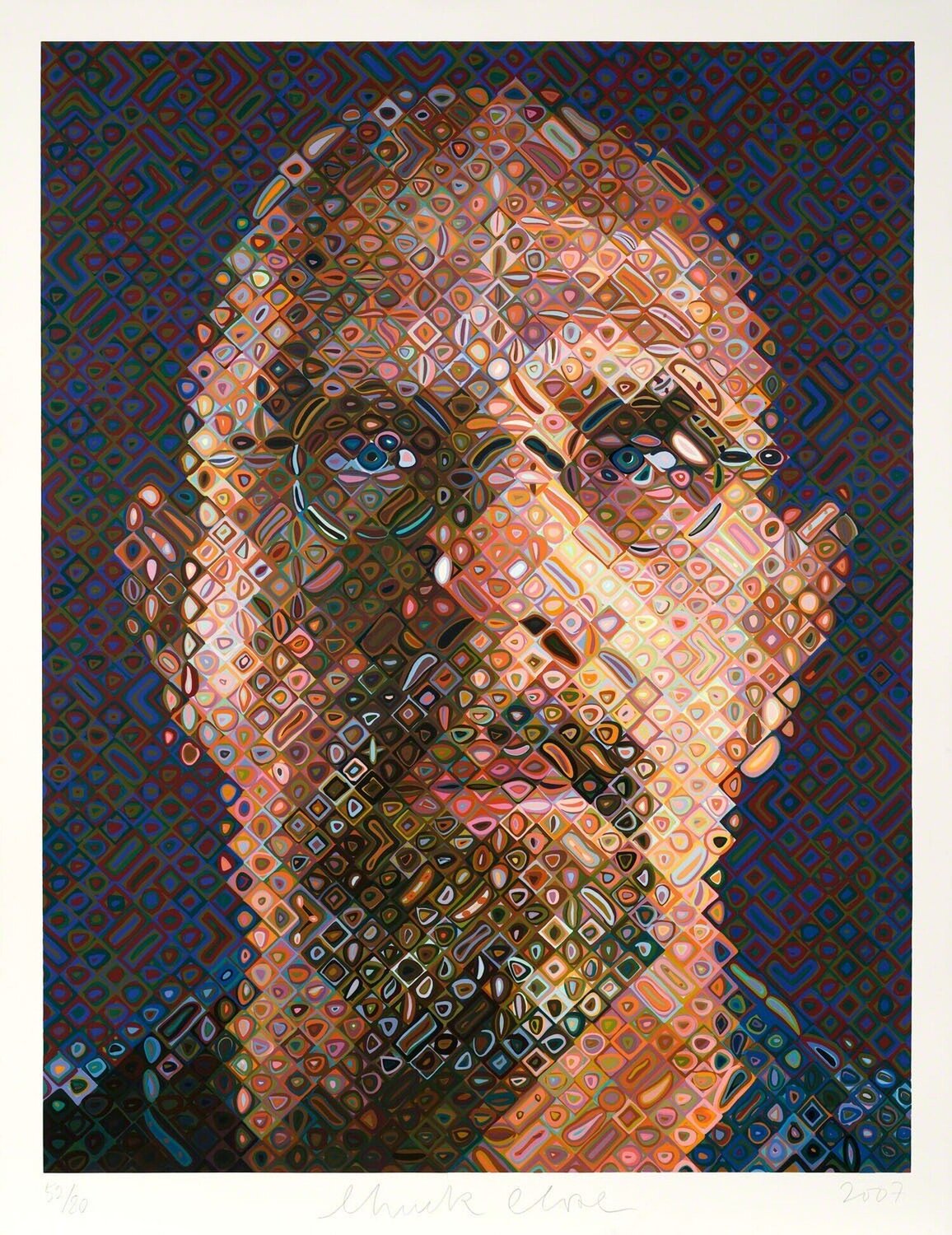 Self-Portrait Chuck Close