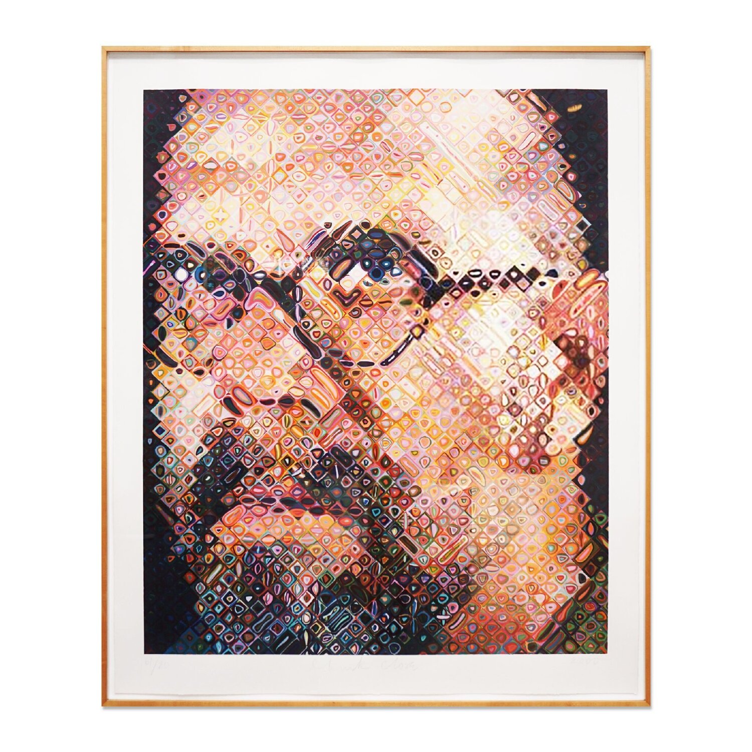 Self Portrait Chuck Close