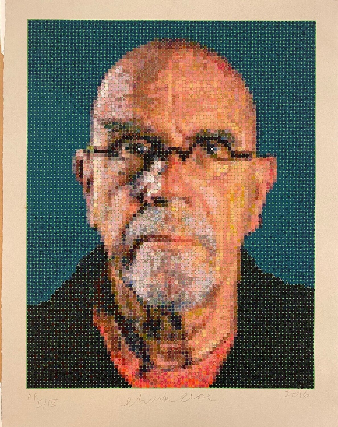 Self Portrait Chuck Close