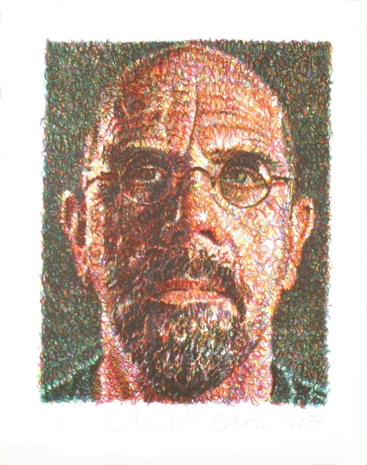 Self Portrait Chuck Close