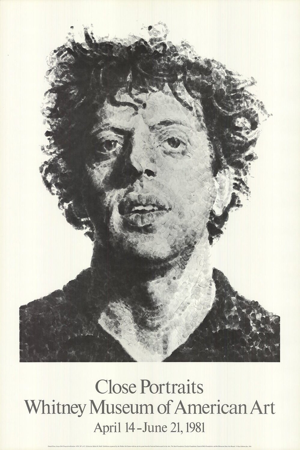 Chuck Close（チャック クロース） ポスター（フレーム含む） Chuck Closeの作品をSINGULARTで販売中