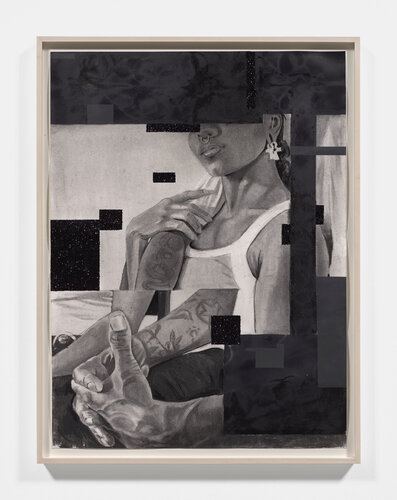 Portrait of Kyla and Azuré by Cosmo Whyte, Work on Paper for Sale on Singulart