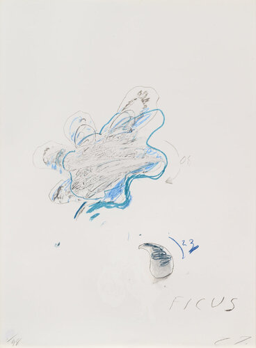 Natural History Part II: Some Trees of Italy (Ficus Carica) by Cy Twombly, Work on Paper for Sale on Singulart