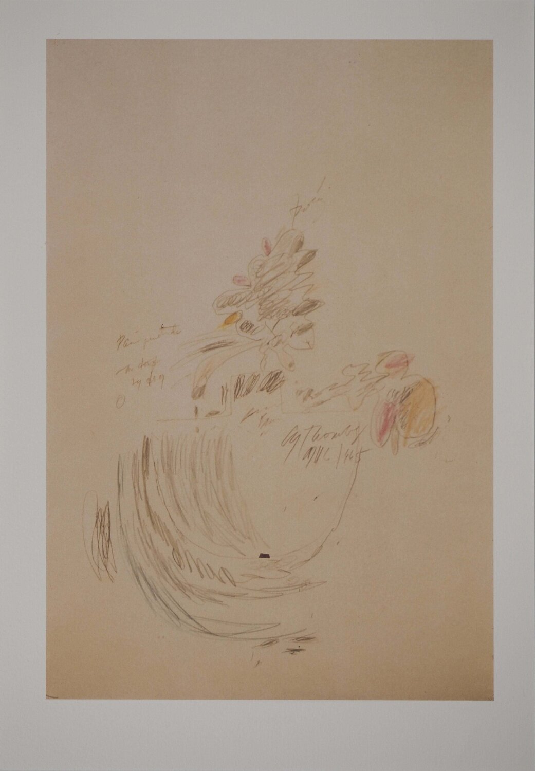 Scarabocchio Cy Twombly Impresión en venta