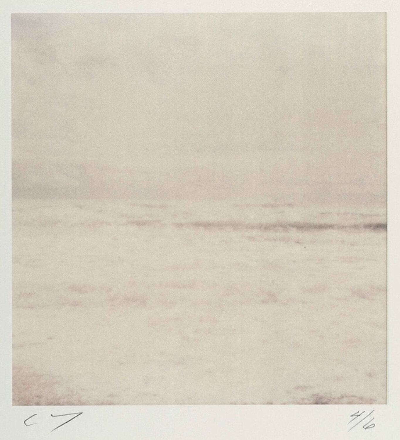 Untitled (Miramare) Cy Twombly Fotografia in vendita