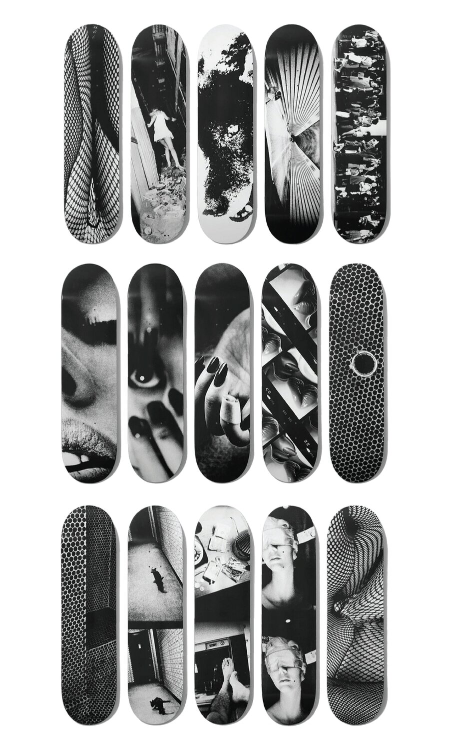 Daido Moriyama x Evisen Skateboard Deck Full Set 15pcs Daido Moriyama Andere Medien zu verkaufen