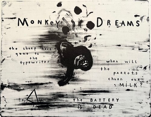 Monkey dreams van David Lynch, Andere media te koop op Singulart