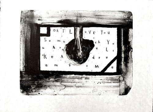 Oh I love you so much par David Lynch, Édition en vente sur Singulart