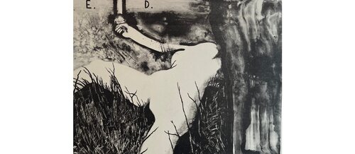 E.D. hommage to Marcel Duchamp by David Lynch, 版画 for Sale on Singulart