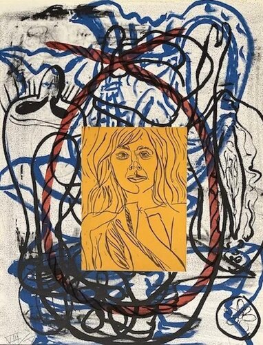 Liveley Iris II van David Salle, Afdruk te koop op Singulart