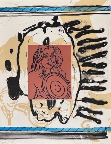 Liveley Iris IV van David Salle, Afdruk te koop op Singulart