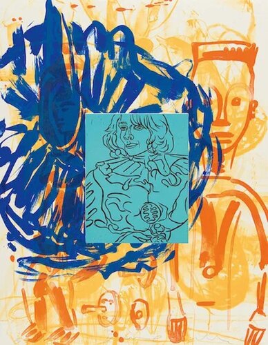 Liveley Iris III van David Salle, Afdruk te koop op Singulart