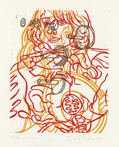 Untitled (for the Film Forum) de David Salle, Impresión a la venta en Singulart