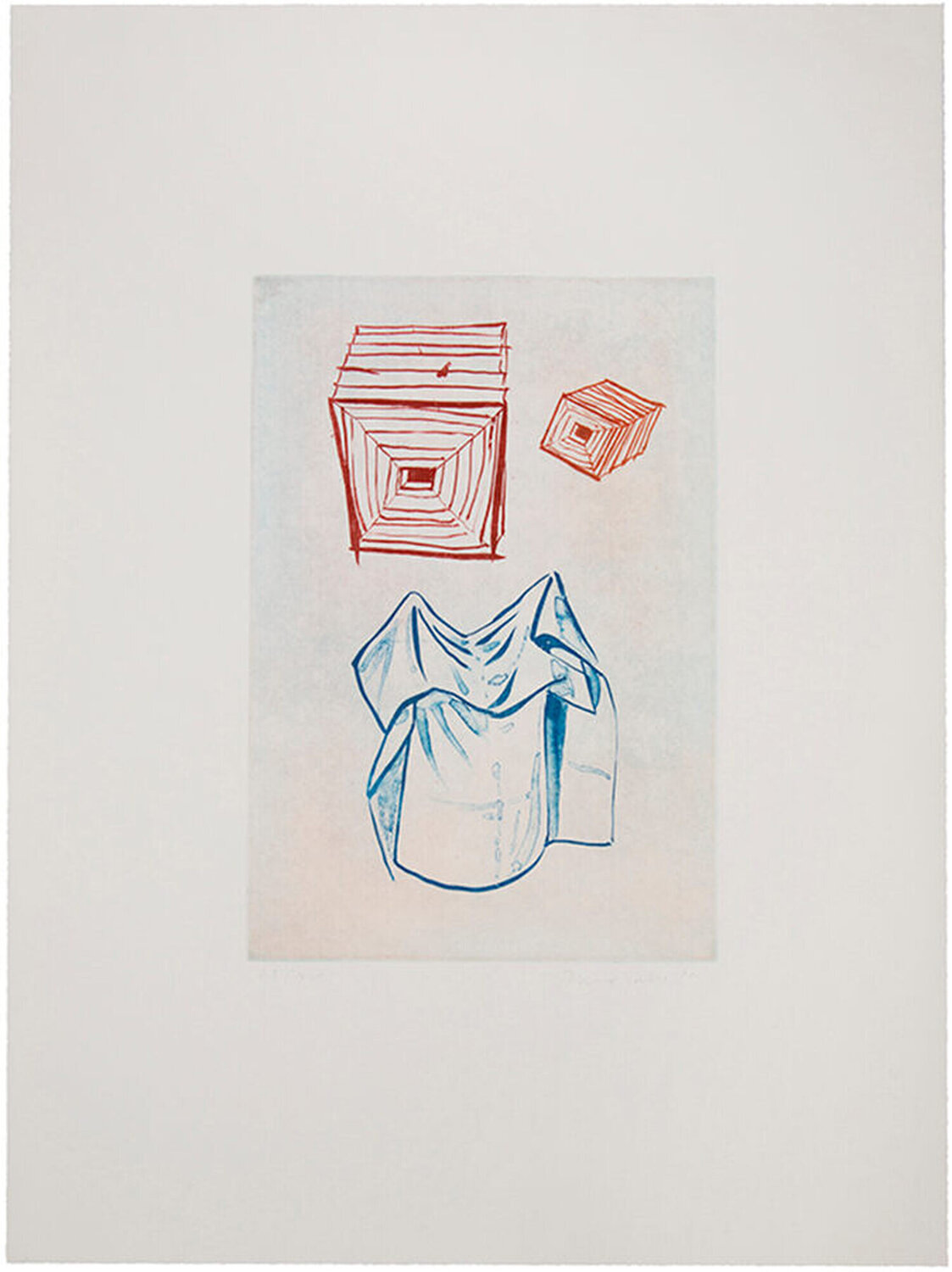 Paper Lanterns, from The Geldzahler Portfolio David Salle Stampa in vendita