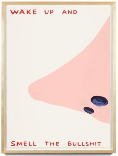 Untitled (SHRIG4425) di David Shrigley, Pittura in vendita su Singulart