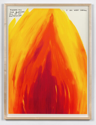 Untitled (Grateful) di David Shrigley, Stampa in vendita su Singulart