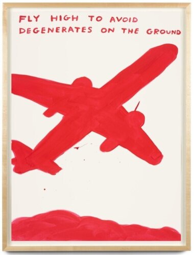 Untitled (SHRIG4370) di David Shrigley, Pittura in vendita su Singulart