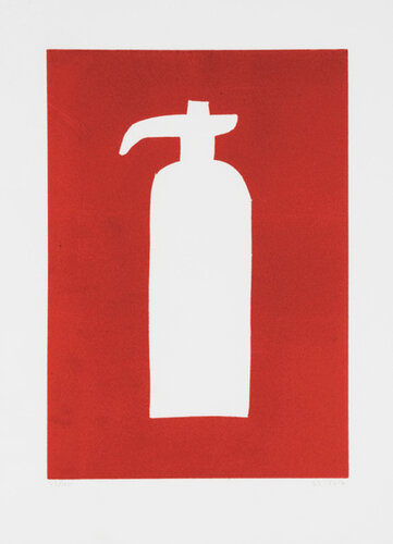 Fire Hydrant di David Shrigley, Stampa in vendita su Singulart