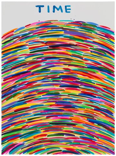 Untitled (Time) di David Shrigley, Opera su carta in vendita su Singulart