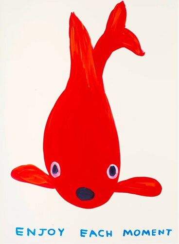Enjoy Each Moment di David Shrigley, Stampa in vendita su Singulart