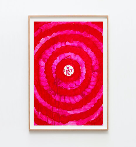 Untitled (Beautiful) di David Shrigley, Opera su carta in vendita su Singulart