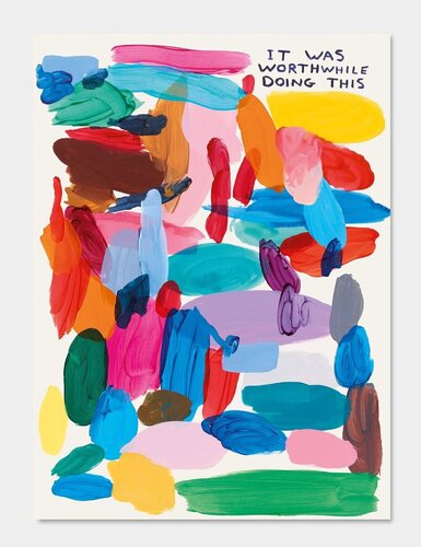 It Was Worthwhile Doing This di David Shrigley, Stampa in vendita su Singulart