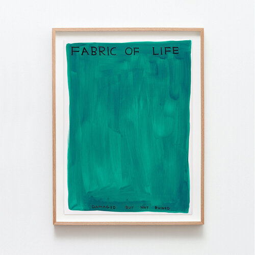Untitled (Fabric of life) di David Shrigley, Opera su carta in vendita su Singulart