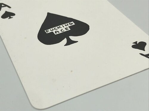 Fucking Ace (Letterpress) di David Shrigley, Stampa in vendita su Singulart