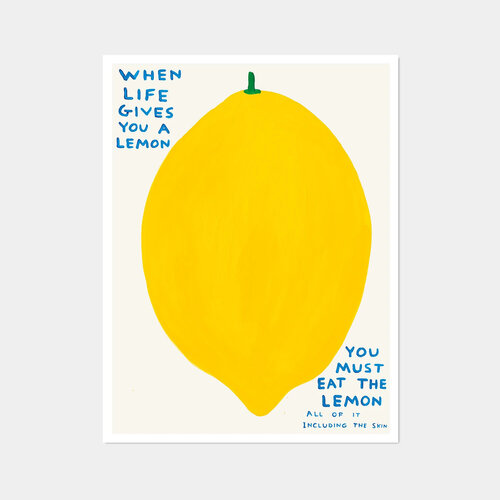 Vegetable Series, A complete set of five offset lithographs in colors di David Shrigley, Stampa in vendita su Singulart