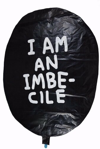 I am an Imbe-cile di David Shrigley, Stampa in vendita su Singulart