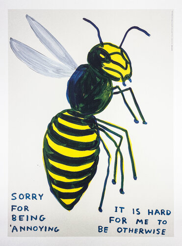 Sorry For Being Annoying di David Shrigley, Stampa in vendita su Singulart