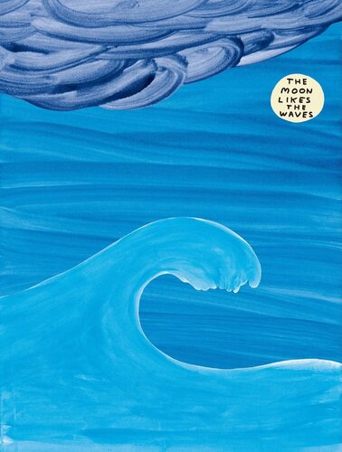 Untitled (The Moon) di David Shrigley, Stampa in vendita su Singulart