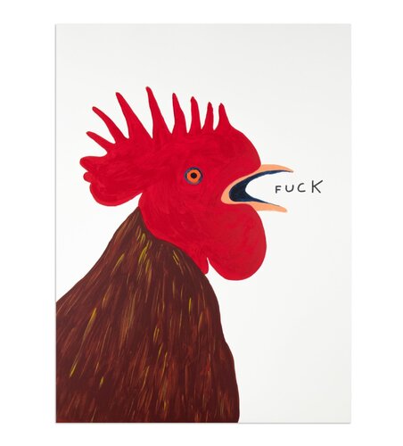 Fuck di David Shrigley, Stampa in vendita su Singulart