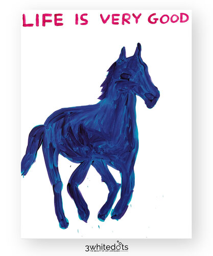 Life is Very Good di David Shrigley, Stampa in vendita su Singulart
