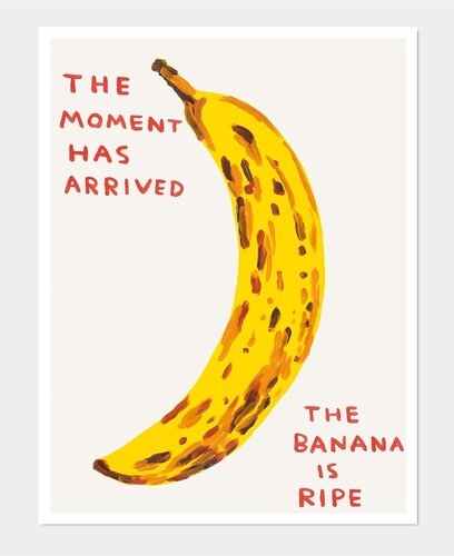 The Moment Has Arrived di David Shrigley, Stampa in vendita su Singulart