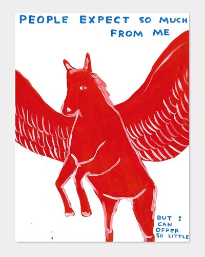 People Expect So Much From Me van David Shrigley, Afdruk te koop op Singulart