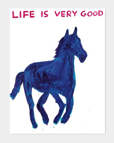 Life Is Very Good van David Shrigley, Afdruk te koop op Singulart